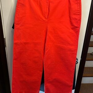 Boden Fiery Red Trousers